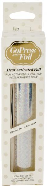 Couture Creations Foil 5'X16.4-Iridescent Diamond Silver