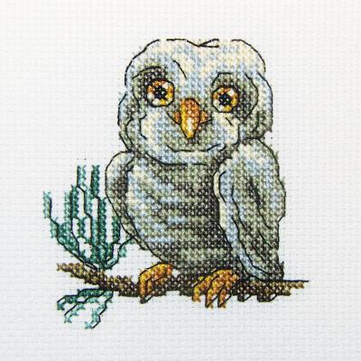 RTO Counted Cross Stitch Kit 4'X4'-Owlet (14 Count)
