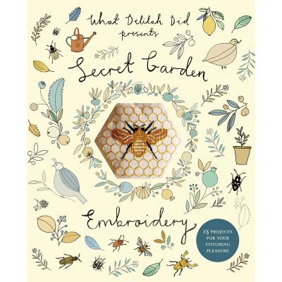 Pavilion Books-Secret Garden Embroidery