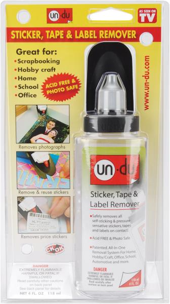 Un-Du Adhesive Remover Low VOC-4oz