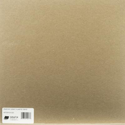 Craft Plastic Sheets 12'X12' 25/Pkg-Clear .007