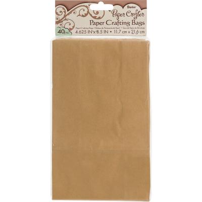 Paper Bags 4.625'X8.5' 40/Pkg-Kraft