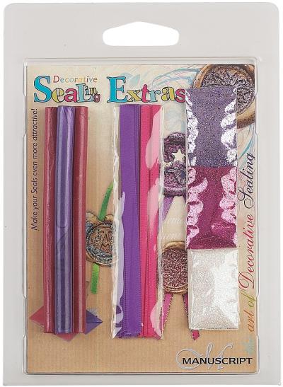 Sealing Gun Decorative Extras-Pink & Purple