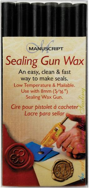 Sealing Gun Wax Sticks 6/Pkg-Dark Green