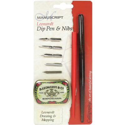 Manuscript Leonardt Dip Pen & Nibs Set-Drawing & Mapping