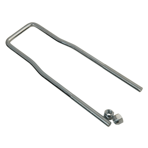 C.E. Smith Spare Tire Carrier w/Lug Nuts - 12'