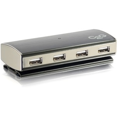 7Port USB 2.0 Alu Hub WBase
