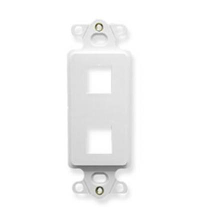 INSERT, DECOREX, 2-PORT, WHITE