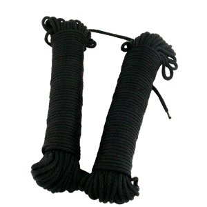 TACO Black Dacron Outrigger Line - 100 - Black