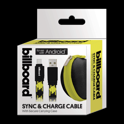 6' USB-C to USB-A Sync & Charge Cable Yellow