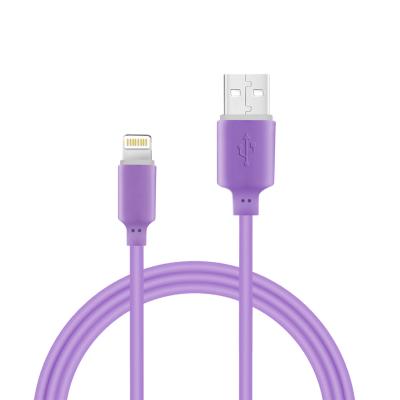 Reiko 30 Pcs Tangle Free Apple Ipad Air Usb Data Cable 3.3 Feet In Purple