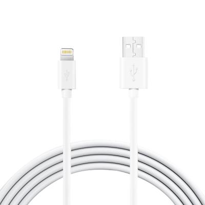 3.3FT PVC Material 8 PIN USB 2.0 Data Cable In White And Simple Packaging
