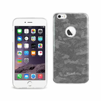 REIKO IPHONE 6 PLUS/ 6S PLUS SHINE GLITTER SHIMMER CAMOUFLAGE HYBRID CASE IN BROWN