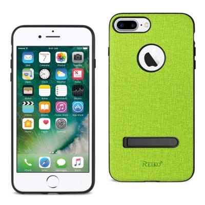 Reiko iPhone 8 Plus/ 7 Plus Rugged Texture TPU Protective Cover In Green