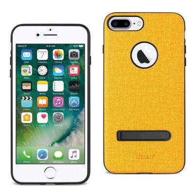 Reiko iPhone 8 Plus/ 7 Plus Rugged Texture TPU Protective Cover In Yellow