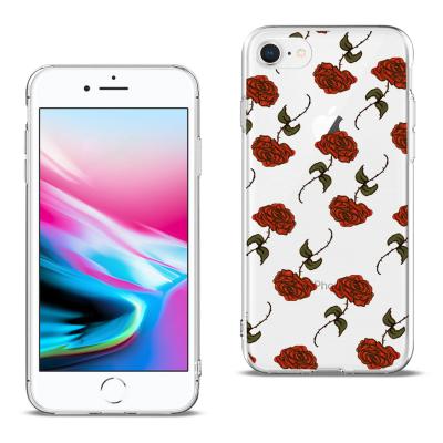 Reiko iPhone 7/8/SE2 Design Air Cushion Case With Rose Design