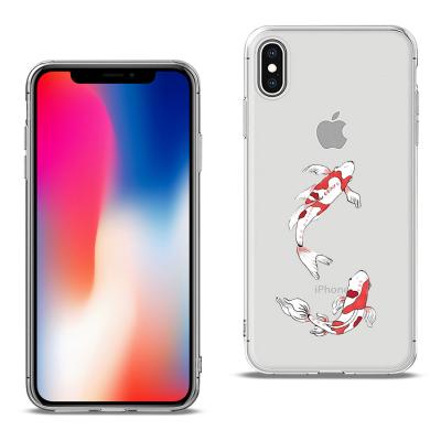Reiko Apple iPhone X/iPhone XS Design Air Cushion Case With Fish  Design