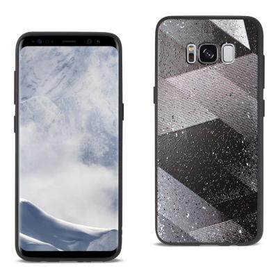 REIKO SAMSUNG GALAXY S8 DESIGN TPU CASE WITH SHADES OF OBLIQUE STRIPES