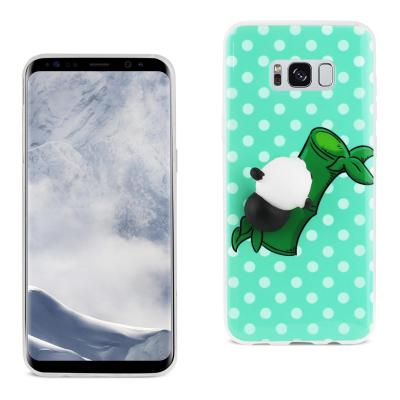 Reiko Samsung Galaxy S8 EDGE/S8 Plus TPU Design Case With 3D Soft Silicone Poke Squishy Panda