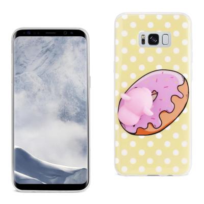 Reiko Samsung Galaxy S8 EDGE/S8 Plus TPU Design Case With 3D Soft Silicone Poke Squishy Piggy