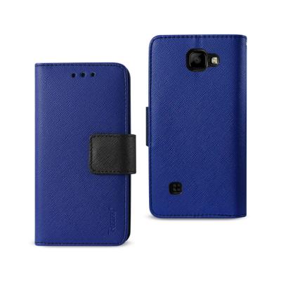 REIKO LG K3 3-IN-1 WALLET CASE IN NAVY