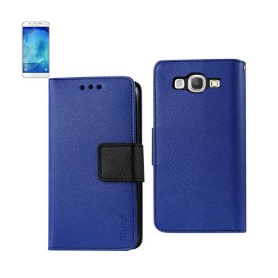 Reiko Samsung Galaxy A8(2016) 3-In-1 Wallet Case In Navy