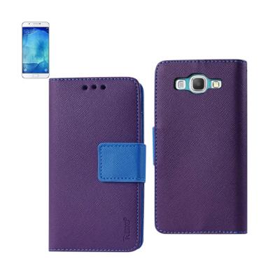 Reiko Samsung Galaxy A8(2016) 3-In-1 Wallet Case In Purple