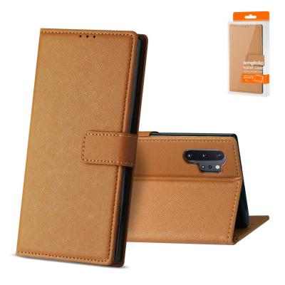 Reiko SAMSUNG GALAXY NOTE 10 PLUS 3-In-1 Wallet Case In BROWN