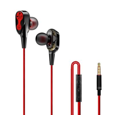 Moisture MT-H216 Earphones In Red and Black
