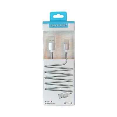 Moisture 2.6A Premium Full Hi-Speed USB A To USB Type C Data Cable In Silver