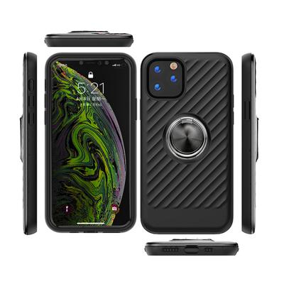 APPLE IPHONE 11 PRO Case with Ring Holder In Black