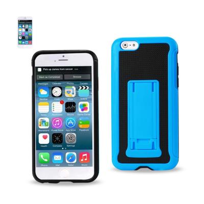 Reiko iPhone 6S/ 6 Hybrid Heavy Duty Case With Vertical Kickstand In Black Navy