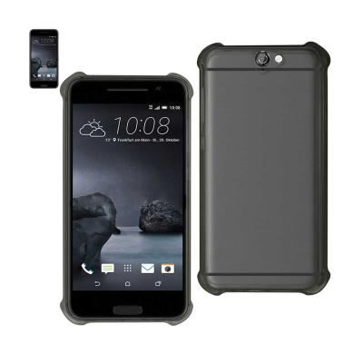 Reiko Htc One A9 Clear Bumper Case With Air Cushion Protection In Clear Black