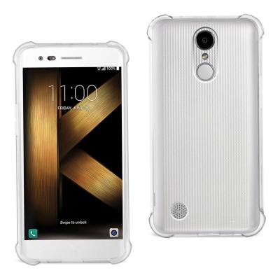 Reiko LG K20 V/ K20 Plus Clear Bumper Case With Air Cushion Protection In Clear