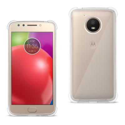 Reiko Motorola Moto E4 Active Clear Bumper Case With Air Cushion Protection In Clear