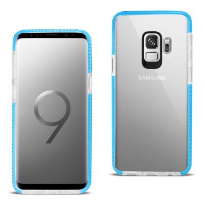 Reiko Samsung Galaxy S9 Soft Transparent TPU Case In Clear Blue