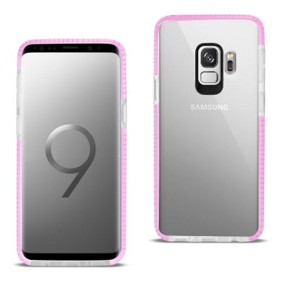 Reiko Samsung Galaxy S9 Soft Transparent TPU Case In Clear Pink