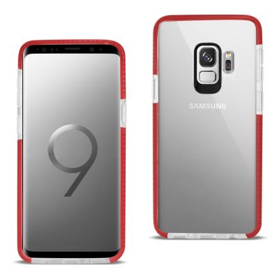 Reiko Samsung Galaxy S9 Soft Transparent TPU Case In Clear Red