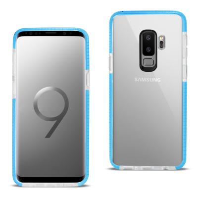 Reiko Samsung Galaxy S9 Plus Soft Transparent TPU Case In Clear Blue