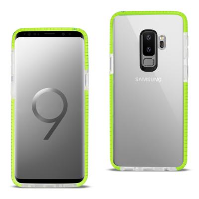 Reiko Samsung Galaxy S9 Plus Soft Transparent TPU Case In Clear Green