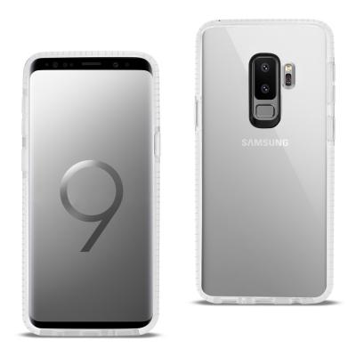 Reiko Samsung Galaxy S9 Plus Soft Transparent TPU Case In Clear White